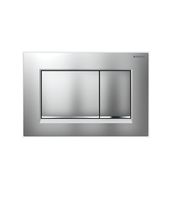 GEBERIT PLACCA SIGMA 30 CROMO SATINATA/CROMO/CROMO SATINATA