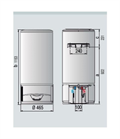 SCALDABAGNO LYDOS HYBRID ARISTON LT 80